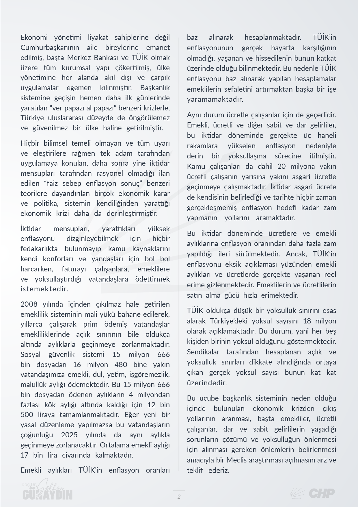 Ucube Başkanlık Sisteminin Neden Olduğu Tahribat - 02