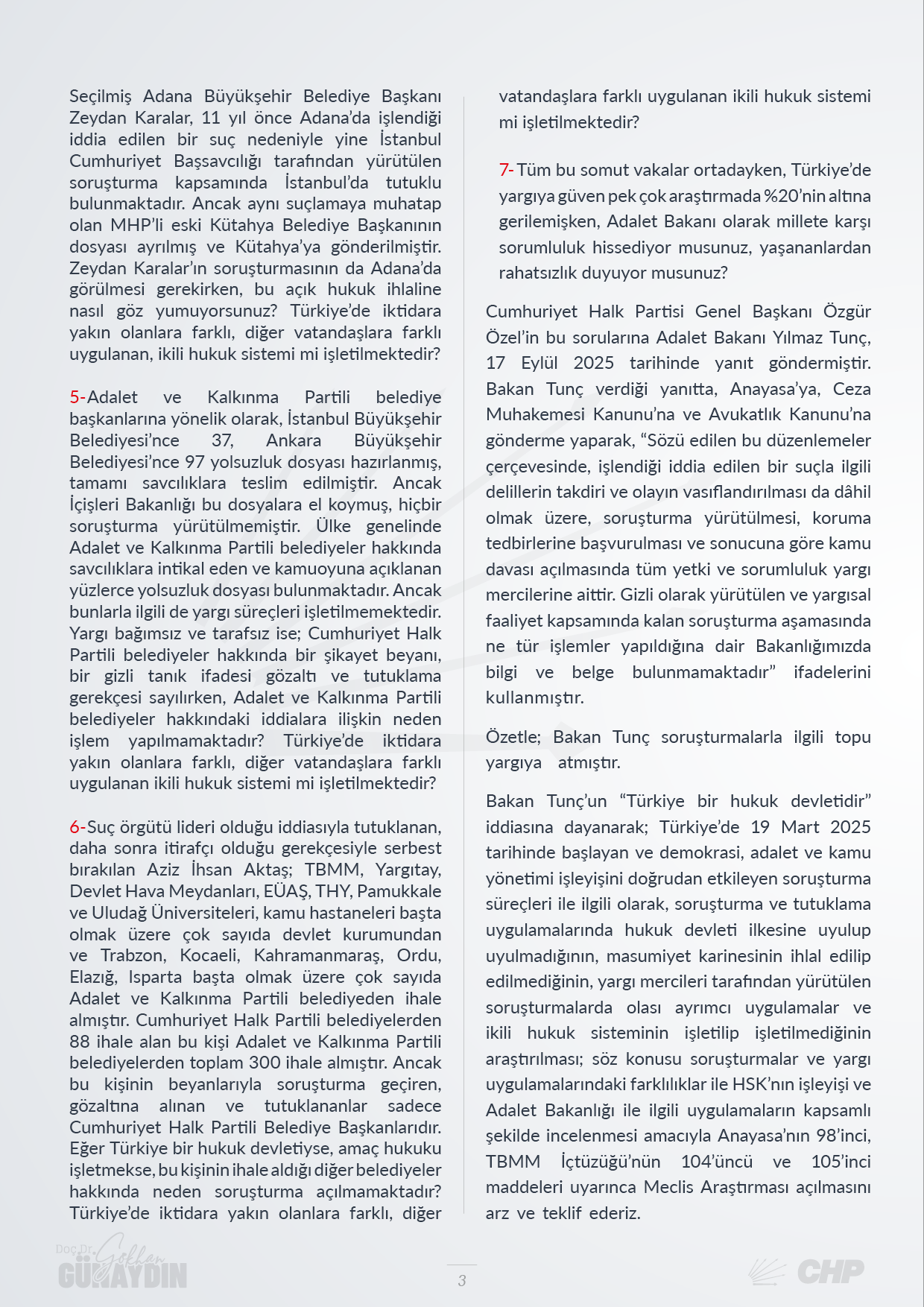 Yargıda Çifte Standart - 03